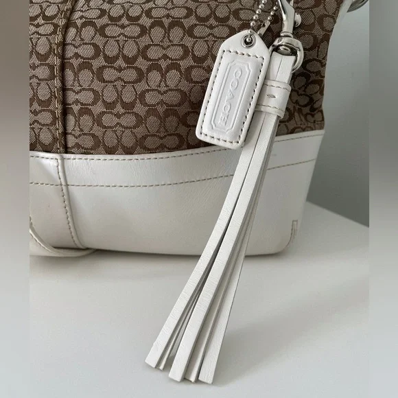 Coach Signature Logo Shoulder Bag | Vintage Y2k - Picture 9 of 15